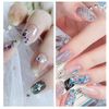 ZHEJIA Nail Stickers, For Hands, No Damage, 6 Types, Nail Accessories, Women, Cute, Popular, Stylish, Advanced Nail Wrap