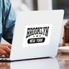 CafePress Brooklyn New York Rectangle Sticker Rectangle Bumper Sticker Car Decal