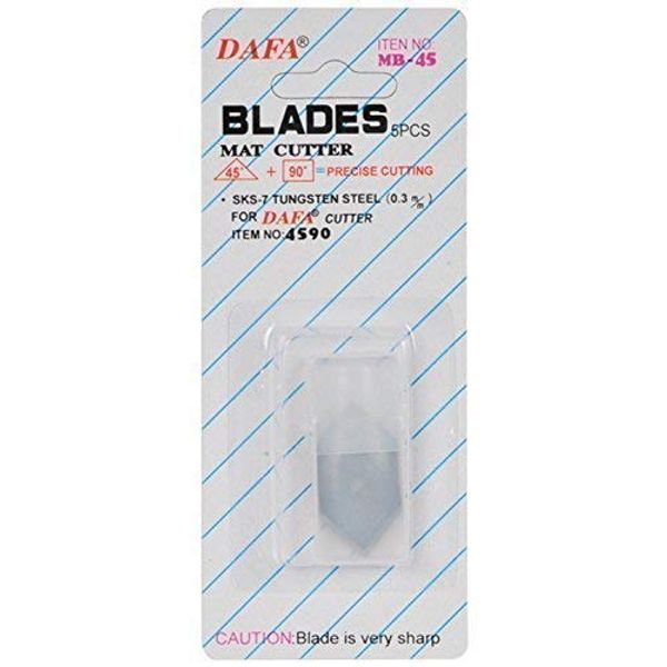 Pack Of 5 Dafa Mount Board Cutter Spare Blades