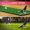 PuttOUT Premium Pressure Putt Trainer - Perfect Your Golf Putting, Stone