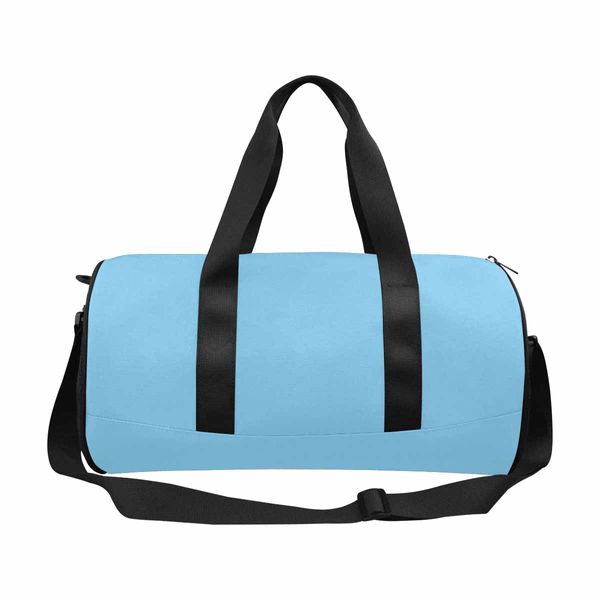 Duffel Bag, Light Blue Travel, Carry - One Size