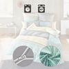 Erwin Müller Maco Satin Cushion Cover Mint Silver Size 40 x 80 cm
