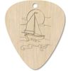 7 x 'Sail Boat' Guitar Picks/Pendants (GP00016401)