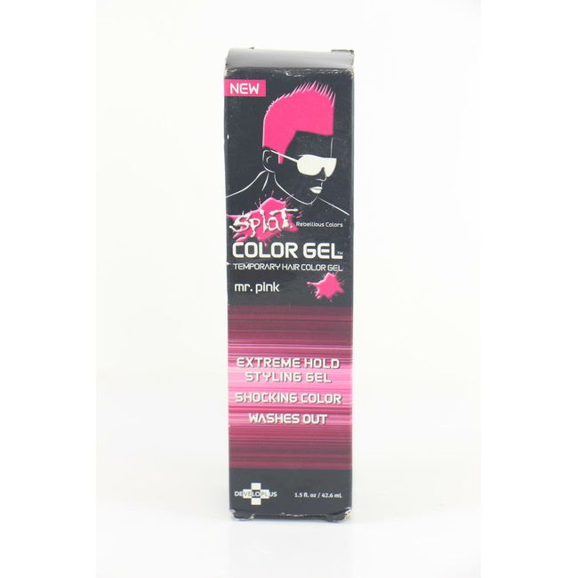 5 PACK SPLAT Splat Color Gel 1.5 Fl Oz Mr. Pink U36c