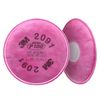 3M HALF FACE RESPIRATOR FACEPIECE MASK & 2- 2091 P100 PARTICULATE FILTER LARGE