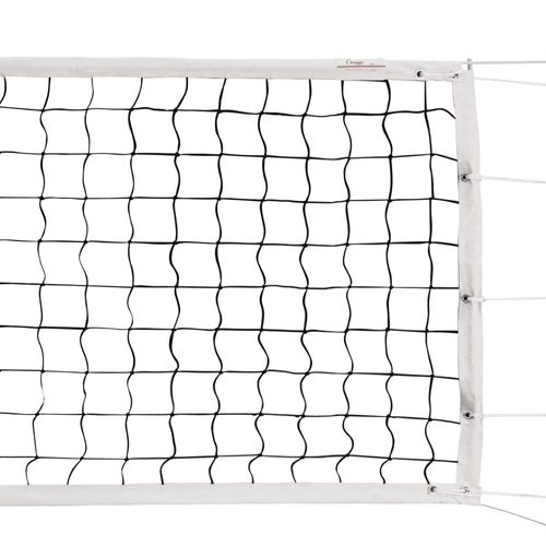 Champion Sports Official Volleyball Net Set, Olympic-Sized 32 x 3 ⅛ feet, 3mm Nylon Netting, for Tournament Play - Durable, Professional Volleyball Nets - Premium Volleyball Training Equipment
