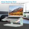 Aluminum Ergonomic Laptop Riser Computer Stand for Desk, Detachable,for 10-15.6"