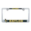 Premium All Metal BU Bears Alumni License Plate Frame w/Texas Shaped Insert - Second Generation (Baylor)