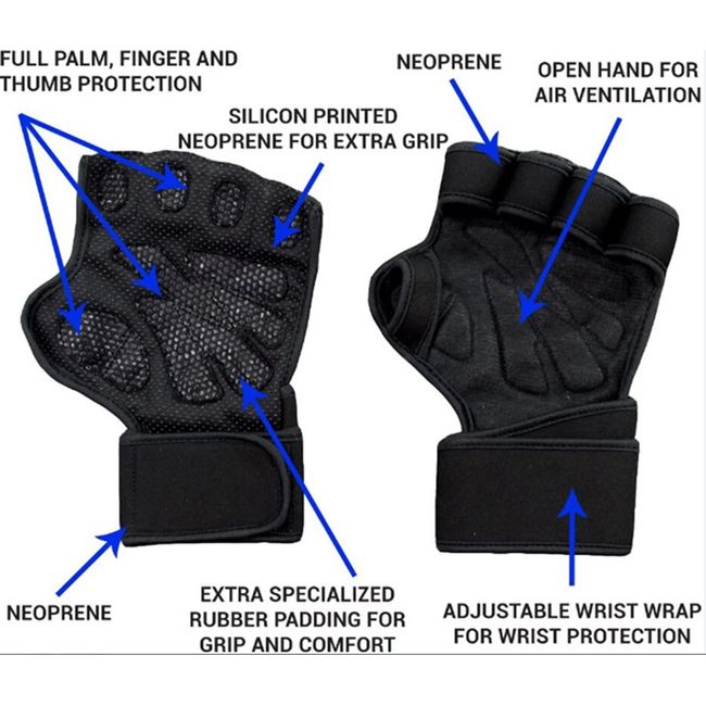 Workout Gloves for Men Workout Gloves Women, Weight Lifting Gloves Gym  Gloves for Men, Exercise Gloves Work Out Gloves Weightlifting Gloves Gym  Accessories for Men 