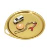 Tory Tray Circle Dark Grey A-1058