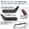 Alphax Thumb Thin Thin Doctor Wrist Support Fit Black Left Hand Small
