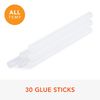 Xyron Mini Hot Glue Sticks: 4 in. (Clear) / 30 Count