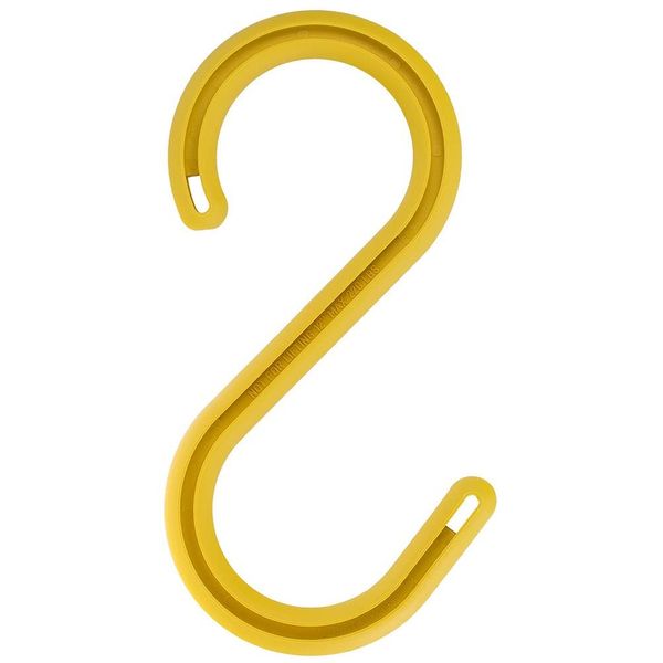 Glove Guard Cable Safe Hook Extreme Yellow 12 Inch Hook
