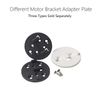 Motor Bracket Adapter Plate, Mounting Plates for Electric Blind Motor,1 Set White