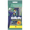 Gillette Custom Plus EX Oscillating Type, Pack of 6