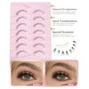 Bottom Lashes Bottom Eyelashes False Lower Lashes Fake Bottom Eyelashes 7 Pairs Bottom-3