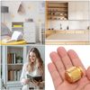 PATIKIL 1 Inch Dia. Cabinet Knobs, 10pcs Knurled Drawer Round Pulls Handle Solid Hardware for Dresser Wardrobe Kitchen Cupboard, Bronze