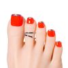 AIMEILI Soft Gel Full Cover Toe Nail Tips, 550PCS Clear Gel Nail Tips False Nail Artificial for Nail Extension, Acrylic False Press on Nails with Case for Nail Art Salon and Home DIY, 11 Sizes 007