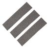 3pcs Air Conditioner Filter Washable Foam Replacement Black 8.46" x 1.97" x 0.2"