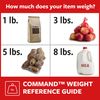 Command Outdoor Medium Window Hooks, Clear, Water-Resistant Adhesive, 5 Hooks, 6 Strips (17091CLRAWVPES)