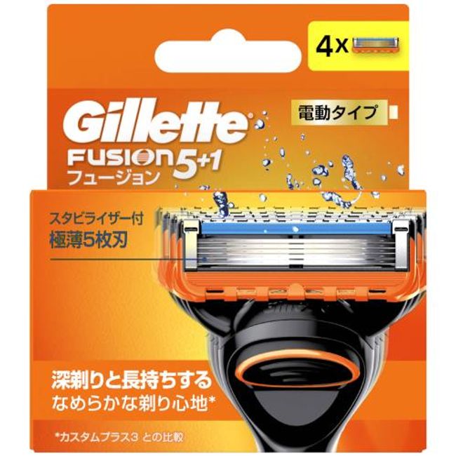 P&amp;G Gillette Fusion Electric Type 4 Spare Blades