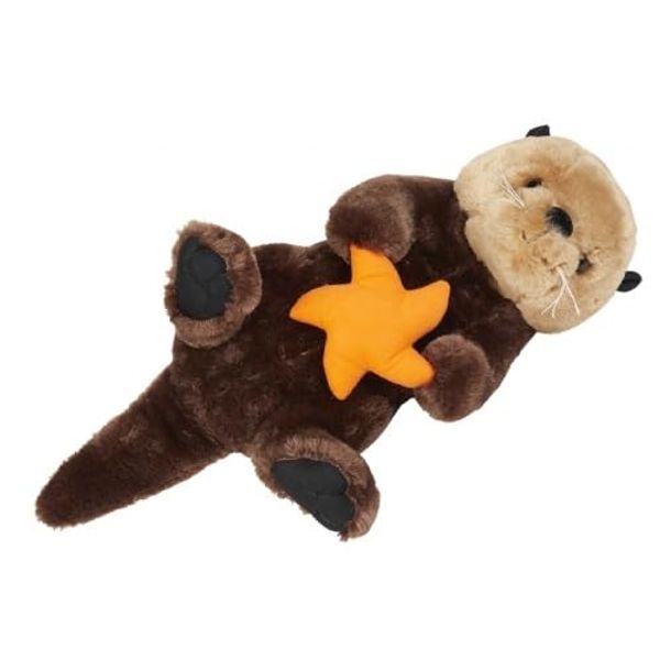 Ravensden 46CM Sea Otter Plush Toy, Brown