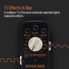 SONICAKE Chorus & Auto Wow & Phaser & Flanger & Tremolo & Vibrato Effector 5th Dimension
