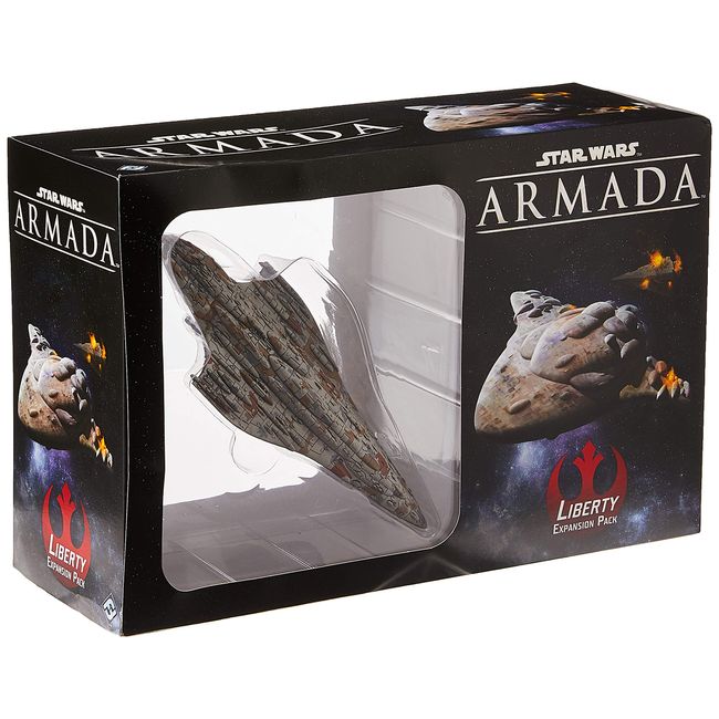 Star Wars Armada Liberty Class Cruiser EXPANSION PACK | Miniatures Battle Game | Strategy Game for Adults and Teens | Ages 14+ | 2 Players | Avg. Playtime 2 Hours | Made by Fantasy Flight Games