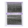 Set Extensiones de Pestañas Clusters Pestañas 9-16 mm Individual Lash