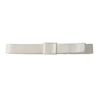 Benristraps Webbing Strap with Plastic Cam Buckle (2 metres, white)