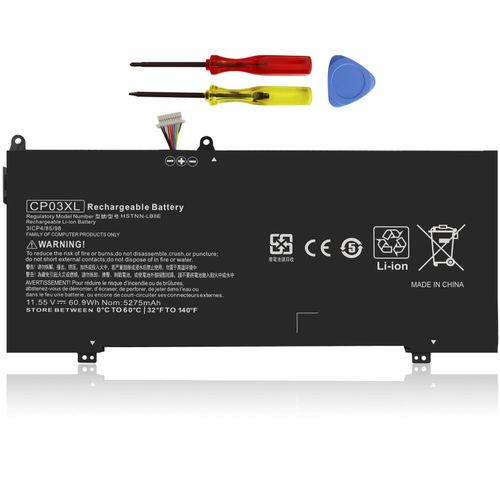 60.9Wh CP03XL 929072-855 929066-421 Battery for HP Spectre X360 Convertible 13-ae 13-ae000 13-ae0xx 13-ae013dx 13-ae012dx 13-ae011dx 13-ae014dx 13t-ae000 Series CPO3XL CP03060XL HSTNN-LB8E 11.55V