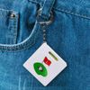 Azeeda 'Golf Ball & Hole' Keyring Tape Measure/Spirit Level Tool (KM00016329)