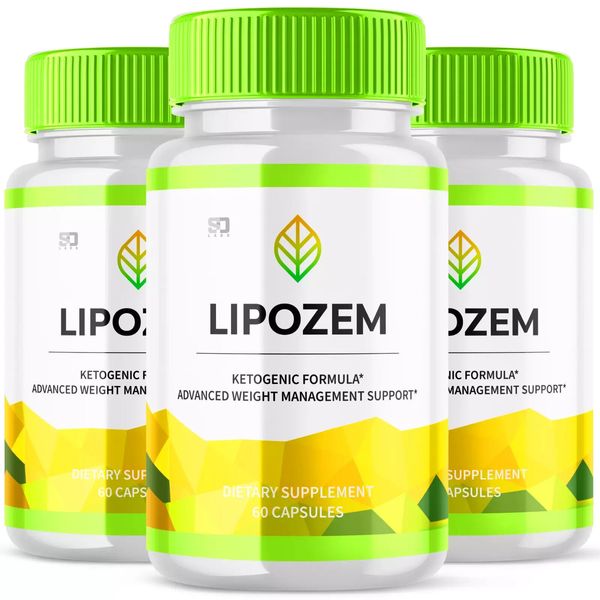 (3 Pack) Lipozem – Advanced Support for Weight Management and Gut Health