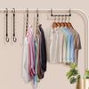 16 Pack Magic Hangers Space Saving Closet Organizer for Clothes Wardrobe Dorm
