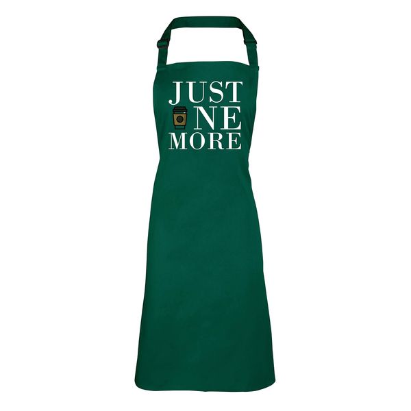 Shopagift Just One More Coffee Apron Gift- Green