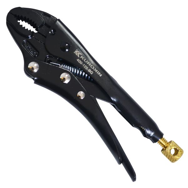 Fujiya 400-125-BG Locking Pliers, Black Gold, 4.9 inches (125 mm)