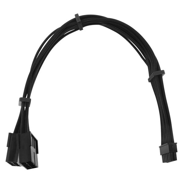 Graphics Card Power Extension Cable 12 Pin to Dual 8 Pin GPU Connector Compatible with NVIDIA Ampere GEFORCE RTX 3060ti 3070 3080 FE Funder Edition Black