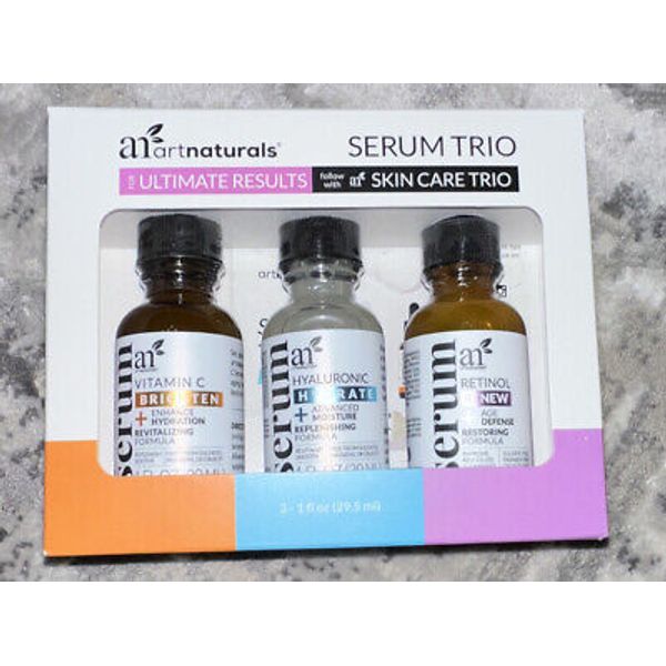 Artnaturals Anti Aging Vitamin C+Retinol+Hyaluronic Serums Face Facial Skin