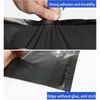 100 x Black Plastic Mailing Bags 145x228mm