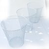 ESSENTIALS Wire Mesh Waste Basket (3, White)