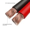conecto Speaker Cable, CCA Speaker Cable, 2 x 0.75 mm², Colour: Red/Black, 50 m