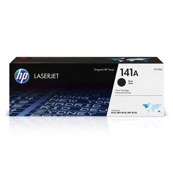 HP 141A Black Toner Cartridge | Works with HP LaserJet M110 Series, HP LaserJet MFP M139, M140 Series | W1410A