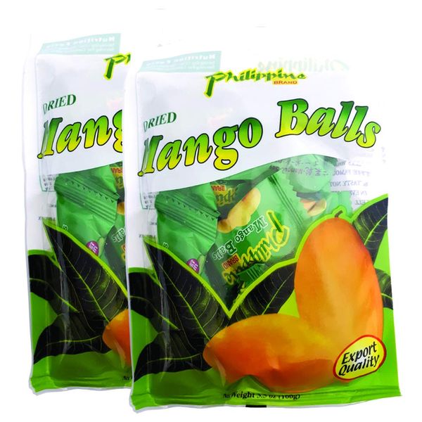 Philippine brand dried mango balls 100g