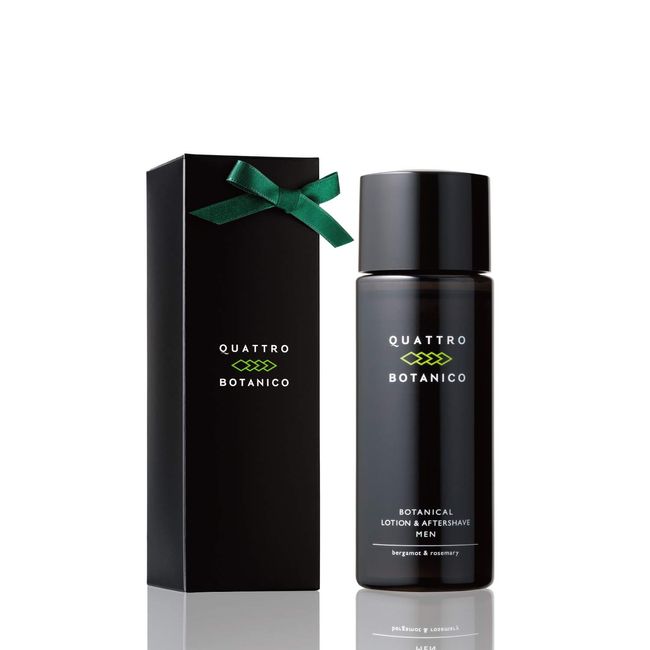 QUATTRO BOTANICO [Men's All In One Aging Care Cosmetics] Botanical Lotion & After Shave (Men's Skin Care) Men's Cosmetic blk