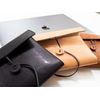 drip Apple Organizer (Brown) MacBook Accessories Pouch Small Storage Convenient Goods Cable Leather Leather