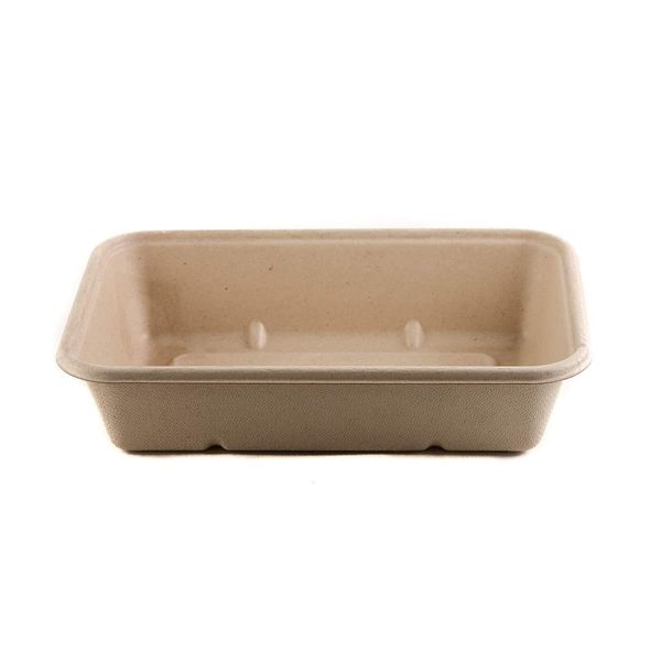 [ 50 Pack ] Compostable Eco Friendly Container Trays 34oz.