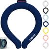 Genki Labo 2023 Great Evolution! 24 Degree Freeze Cool Neck Ring Neck Cooler Neck Cooling Neck Cooling Goods Cooling Goods Adults Children LMS XS Heat Stroke Prevention Heat Prevention Goods Japanese Company Camping Outdoor (Royal Navy))