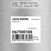 HB7500188 BLADE KIT fits JOHN DEERE (New OEM Open Box)