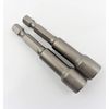 (Pack of 2) Impact Quality 8mm (5/16") Tek Screw Driver bit Adaptor - Roofing cladding tech bit