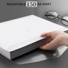 GESDYO 10 Pack A4 Plastic Folders Document Files Envelope Clear Wallets Plastic Popper Wallets with Label Pocket and Snap Button Suitable for Document Storage at School, Work and Home